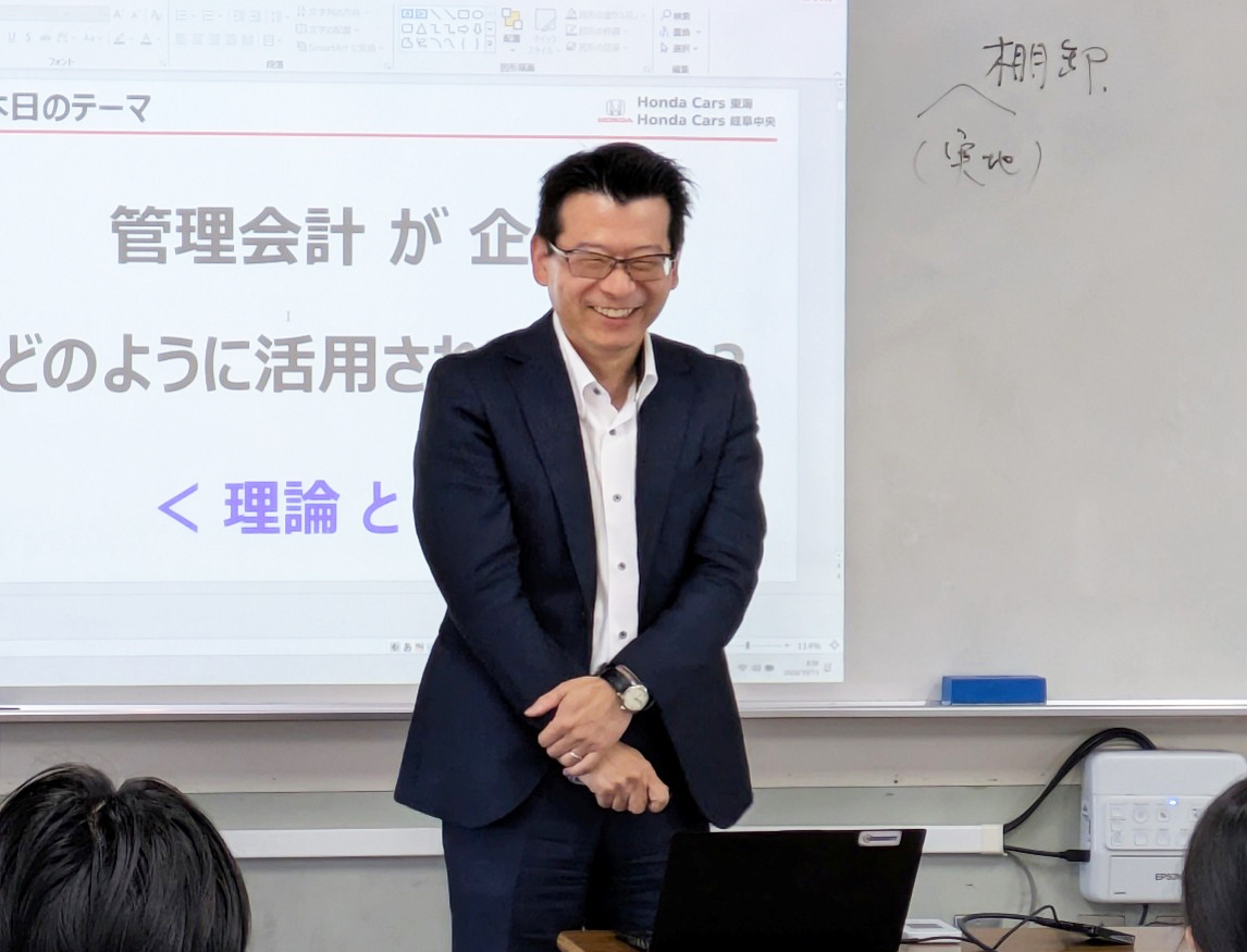 大垣商業高校　産学連携授業（会計類型　第3回）