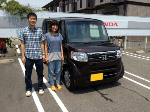 N-BOX ご納車おめでとうございます。