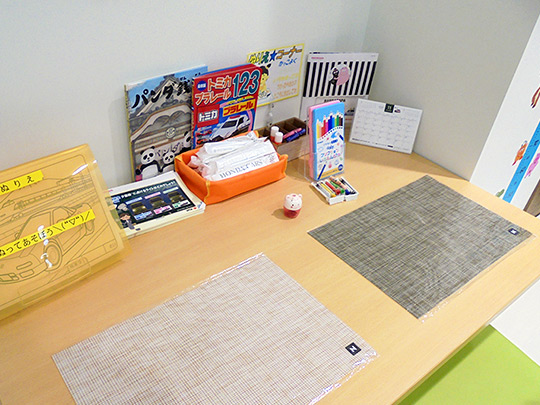 ぬりえコーナー