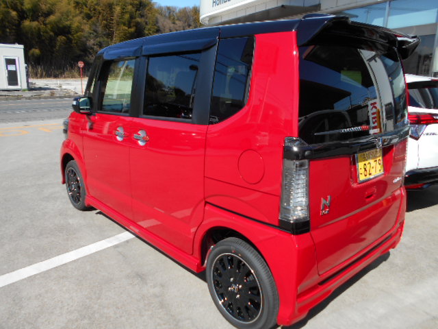 新しく登場しました試乗車 N Box Custom 店舗直送ブログ 株式会社ホンダカーズ東海