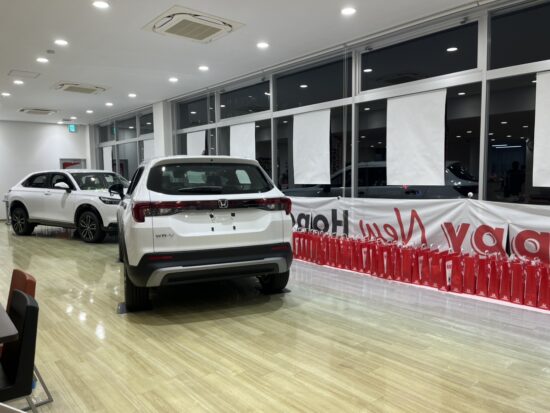 🚗展示車の入替🚗