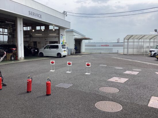 防火訓練実施いたしました