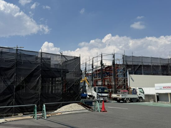 🚧改装工事の様子を少しだけ👀