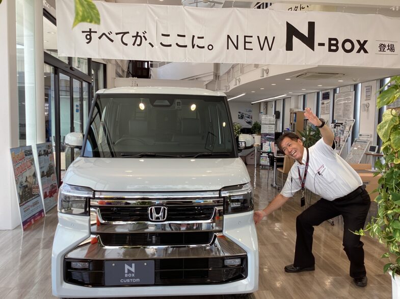 N-BOX 展示中！！