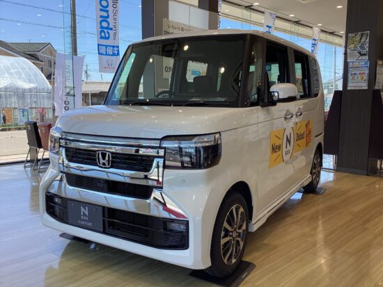 N-BOXが新しくなって登場です！