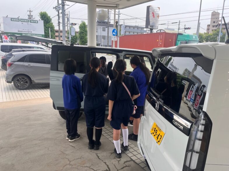職場体験学習🚗