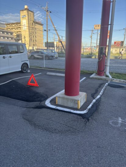 駐車場修復しました🚗